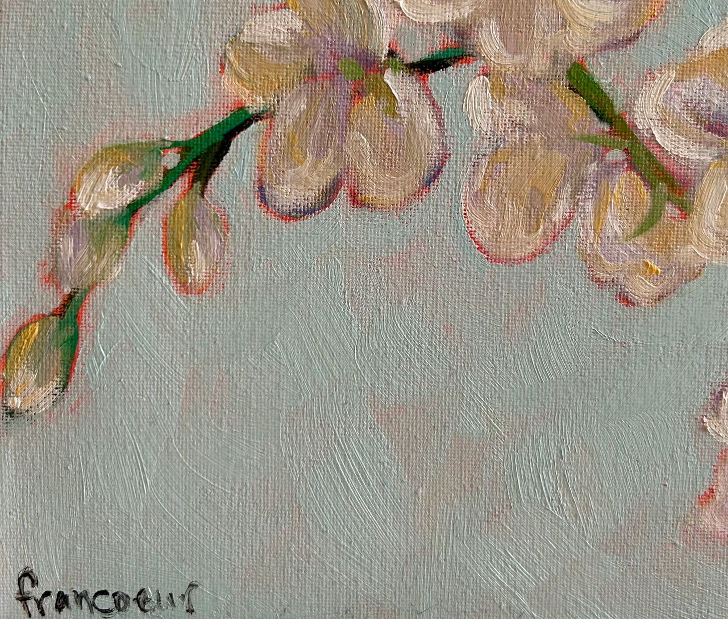 🔴 Tableau fleurs orchidées