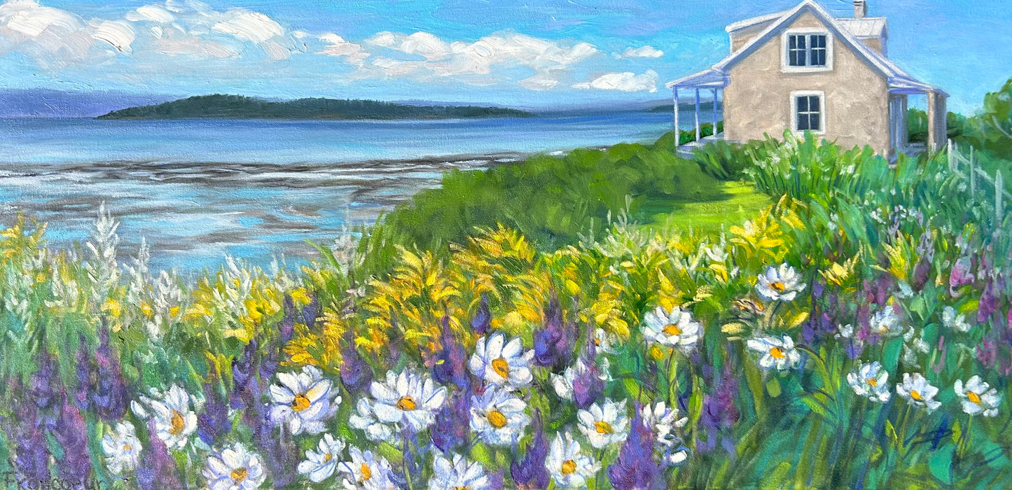 La petite maison sur le bord du fleuve, Kamouraska